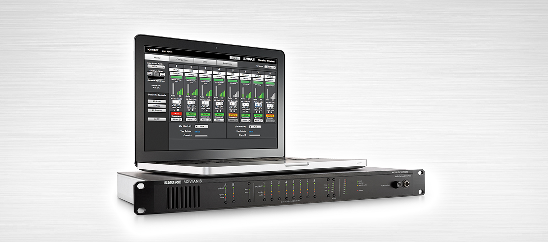 Shure Microflex™ Wireless neXt 4 & 8 無線麥克風系統組實品組合圖片4
